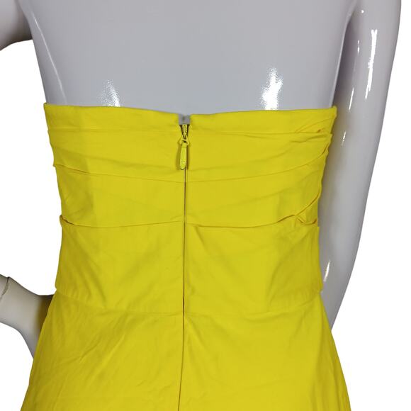 Great Jones Lemon Strapless Dress Size 2 Fully Lined Zipper on Back - Picture 8 of 10